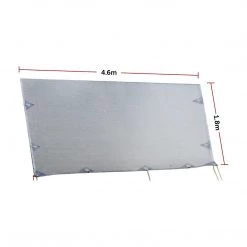 Bariloche DIY & Renovation 4.6 X 1.8m Caravan Privacy Screen Side Roll Out Awning
