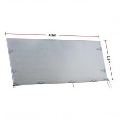 Bariloche DIY & Renovation 4.9 X 1.8m Caravan Privacy Screen Side Roll Out Awning