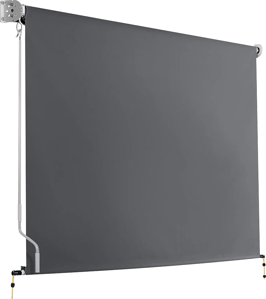 Bariloche DIY & Renovation 3.0 X 2.5m Retractable Straight Drop Roll Down Awning Screen