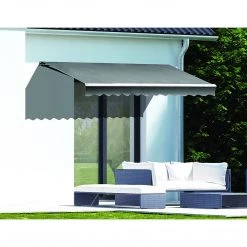 Bariloche 3.0 X 2.5m Outdoor Folding Arm Retractable Sunshade Awning DIY & Renovation