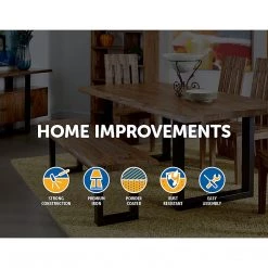 Randy & Travis Machinery 2x Rustic Dining Table Legs Steel Industrial Vintage 71cm