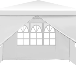 Bariloche 3x3m Gazebo Outdoor Marquee Tent Canopy White