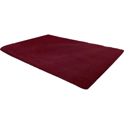 Randy & Travis Machinery Furniture 230x200cm Floor Rugs Large Shaggy Rug Area Carpet Bedroom Living Room Mat Burgundy