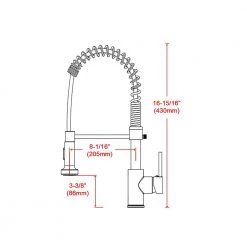 Della Francesca Basin Mixer Tap Faucet W/Extend -Kitchen Laundry Sink DIY & Renovation