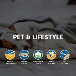 Brienz Home & Lifestyle 120 X 100cm Heavy Duty Waterproof Dog Bed