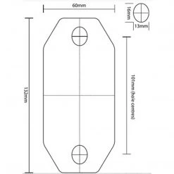 Bariloche Frameless Pool Glass Fencing Clamps Spigots DIY & Renovation