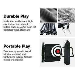 FactoryFast.com.au Home & Lifestyle 3m Indoor Outdoor Golf Practice Net Swing Net Home Practice