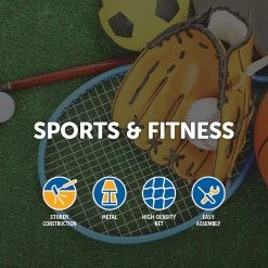 Randy & Travis Machinery Games & Hobbies Soccer Rebound Net Sports Trainer Rebounder Football Game Practice Training Goal