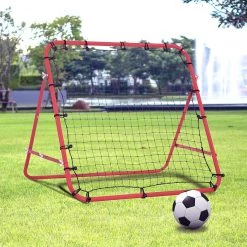 Randy & Travis Machinery Games & Hobbies Soccer Rebound Net Sports Trainer Rebounder Football Game Practice Training Goal