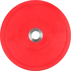 Randy & Travis Machinery 5kg PRO Olympic Rubber Bumper Weight Plate
