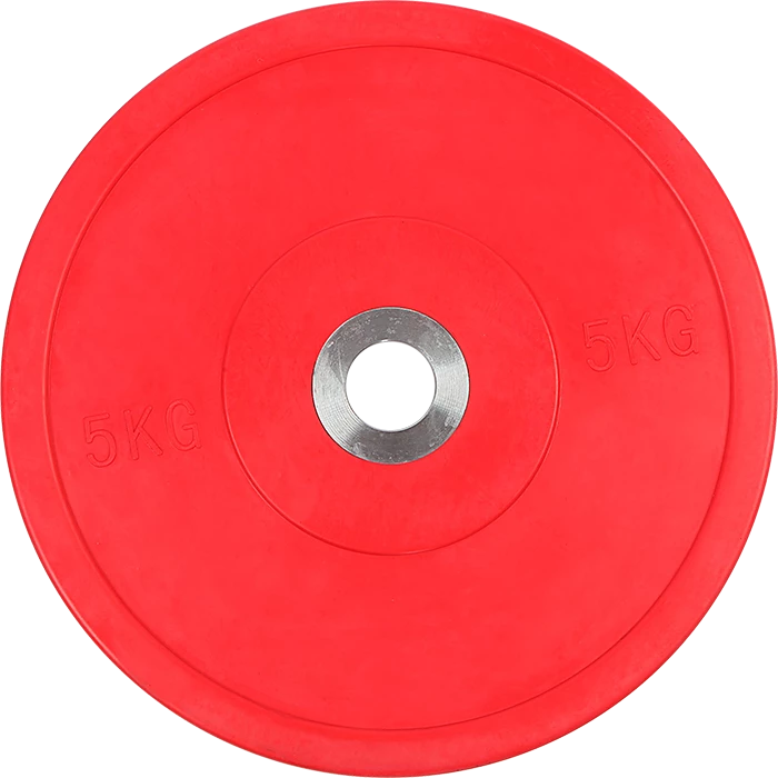 Randy & Travis Machinery 5kg PRO Olympic Rubber Bumper Weight Plate