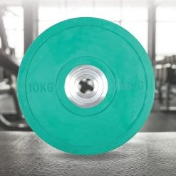 Randy & Travis Machinery Sports & Fitness 10kg PRO Olympic Rubber Bumper Weight Plate