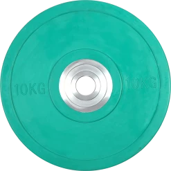Randy & Travis Machinery Sports & Fitness 10kg PRO Olympic Rubber Bumper Weight Plate