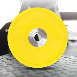 Randy & Travis Machinery 15kg PRO Olympic Rubber Bumper Weight Plate Sports & Fitness