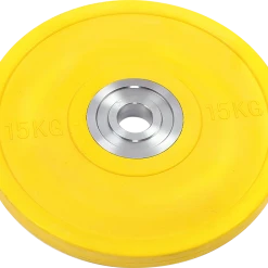 Randy & Travis Machinery 15kg PRO Olympic Rubber Bumper Weight Plate Sports & Fitness