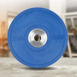 Randy & Travis Machinery 20kg PRO Olympic Rubber Bumper Weight Plate