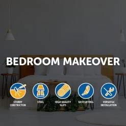 Palermo Queen Size Wall Bed Mechanism Hardware Kit Diamond Edition