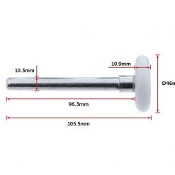 Randy & Travis Machinery Garage Door Roller / Wheel / Heavy Duty 13 Ball Sealed Bearing 12 Pack DIY & Renovation