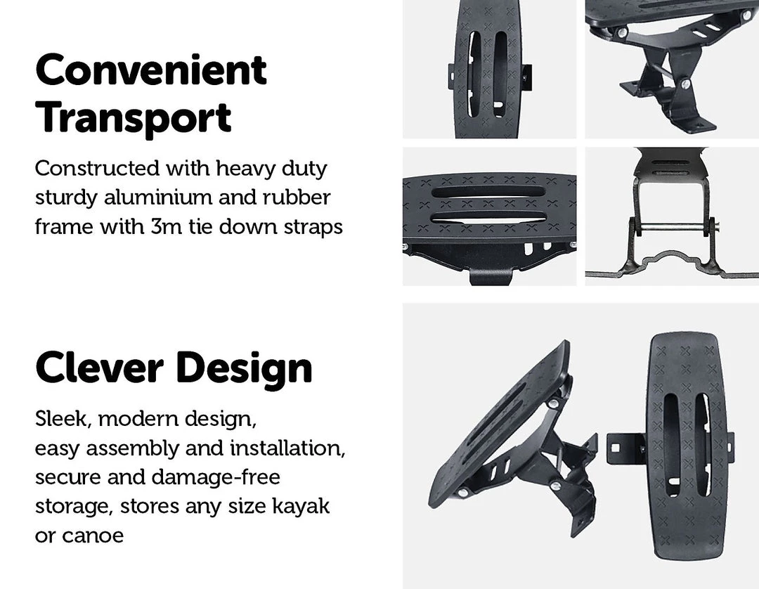 Bariloche Kayak Canoe Car Roof Rack Outdoor & Leisure