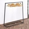 Palermo Commercial Clothing Garment Rack Retail Shop Black