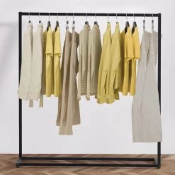 Palermo Commercial Clothing Garment Rack Retail Shop Black