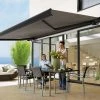 Bariloche 5.0 X 3.0m Grey Retractable Folding Arm Heavy Duty Cassette Awning DIY & Renovation