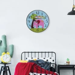 Randy & Travis Machinery Large Kids Wall Clock