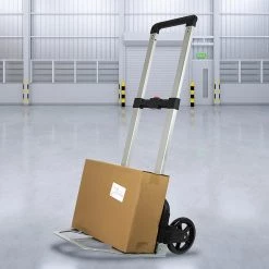 Randy & Travis Machinery 150KG Portable Cart Folding Dolly Push Truck Hand Collapsible Luggage Trolley DIY & Renovation