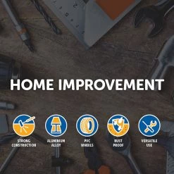 Randy & Travis Machinery 150KG Portable Cart Folding Dolly Push Truck Hand Collapsible Luggage Trolley DIY & Renovation