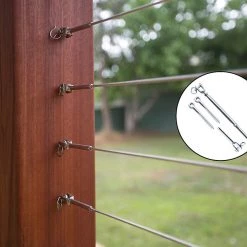 Randy & Travis Machinery DIY & Renovation 20 X Stainless Wire Rope Balustrade Kit