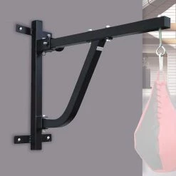 Randy & Travis Machinery Boxing Punching Bag Wall Pivot Rack Sports & Fitness