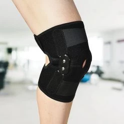 Randy & Travis Machinery Hinged Full Knee Support Brace Protection Arthritis Injury Sports