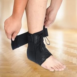 Randy & Travis Machinery Large Ankle Brace Stabilizer - Ankle Sprain & Instability Sports & Fitness
