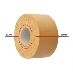Randy & Travis Machinery Premium Rigid Sports Strapping Tape - 3 Rolls Of 38mm Sports & Fitness