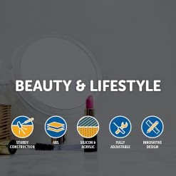 FactoryFast.com.au Home & Lifestyle Practice Hand Model For Nail Art Training And Display Manicure With False Nails