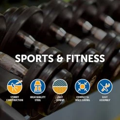 Randy & Travis Machinery 20KG Dumbbell Adjustable Weight Set Sports & Fitness