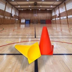 Randy & Travis Machinery 230mm Training Cones Set Witches Hat Football Soccer Rugby Traffic Sports & Fitness