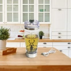 Randy & Travis Machinery 600ml Electric Smart Portable Blender Protein Shaker Detachable Mixer Cup Bottle