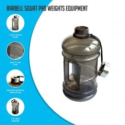 Randy & Travis Machinery Jumbo 2.2L Sports Water Drink Bottle Sports & Fitness