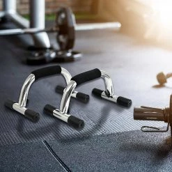 Randy & Travis Machinery Push Up Bar Stand Handle Muscle Strength Exercise Gym Sports & Fitness