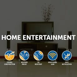 Randy & Travis Machinery Digital TV Outdoor Antenna Aerial UHF VHF FM AUSTRALIAN Signal Amplifier Booster