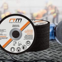 Randy & Travis Machinery 125mm 5" Cutting Disc Wheel For Angle Grinder X25