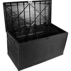 Randy & Travis Machinery Outdoor & Leisure Patio Deck Box Outdoor Storage Plastic Bench Box 450 Litre