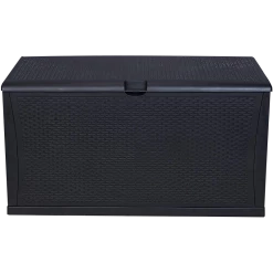 Randy & Travis Machinery Outdoor & Leisure Patio Deck Box Outdoor Storage Plastic Bench Box 450 Litre