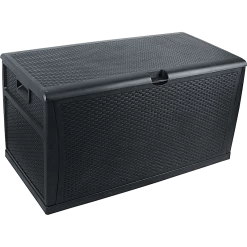 Randy & Travis Machinery Outdoor & Leisure Patio Deck Box Outdoor Storage Plastic Bench Box 450 Litre