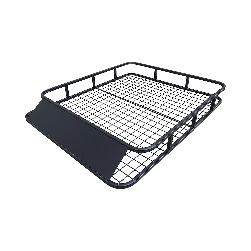 Bariloche Outdoor & Leisure Universal Roof Rack Basket - Car Luggage Carrier Steel Cage Vehicle Cargo