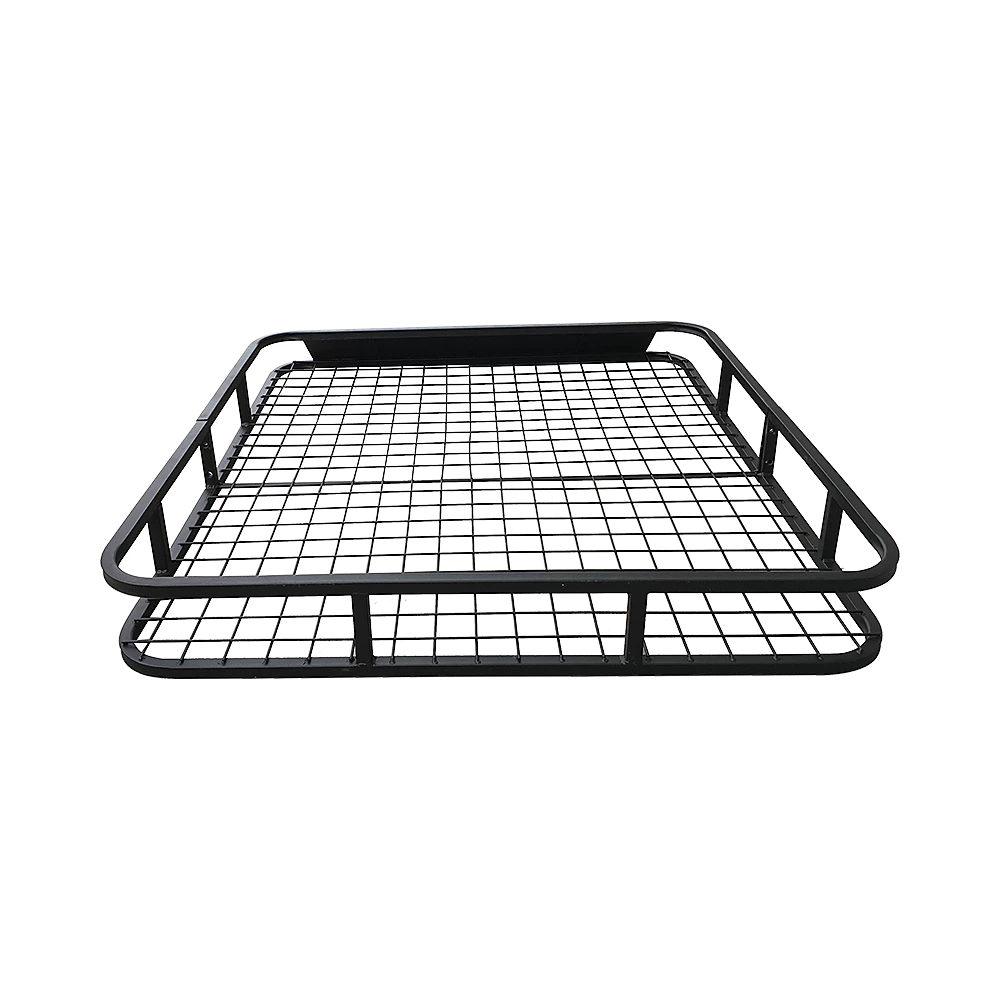 Bariloche Outdoor & Leisure Universal Roof Rack Basket - Car Luggage Carrier Steel Cage Vehicle Cargo