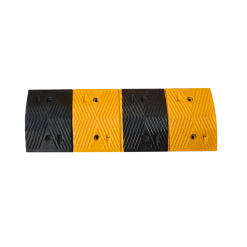 Randy & Travis Machinery Pair Of 1m Long 60T Load Rubber Speed Bump Hump Modular Speed Humps Road Hump