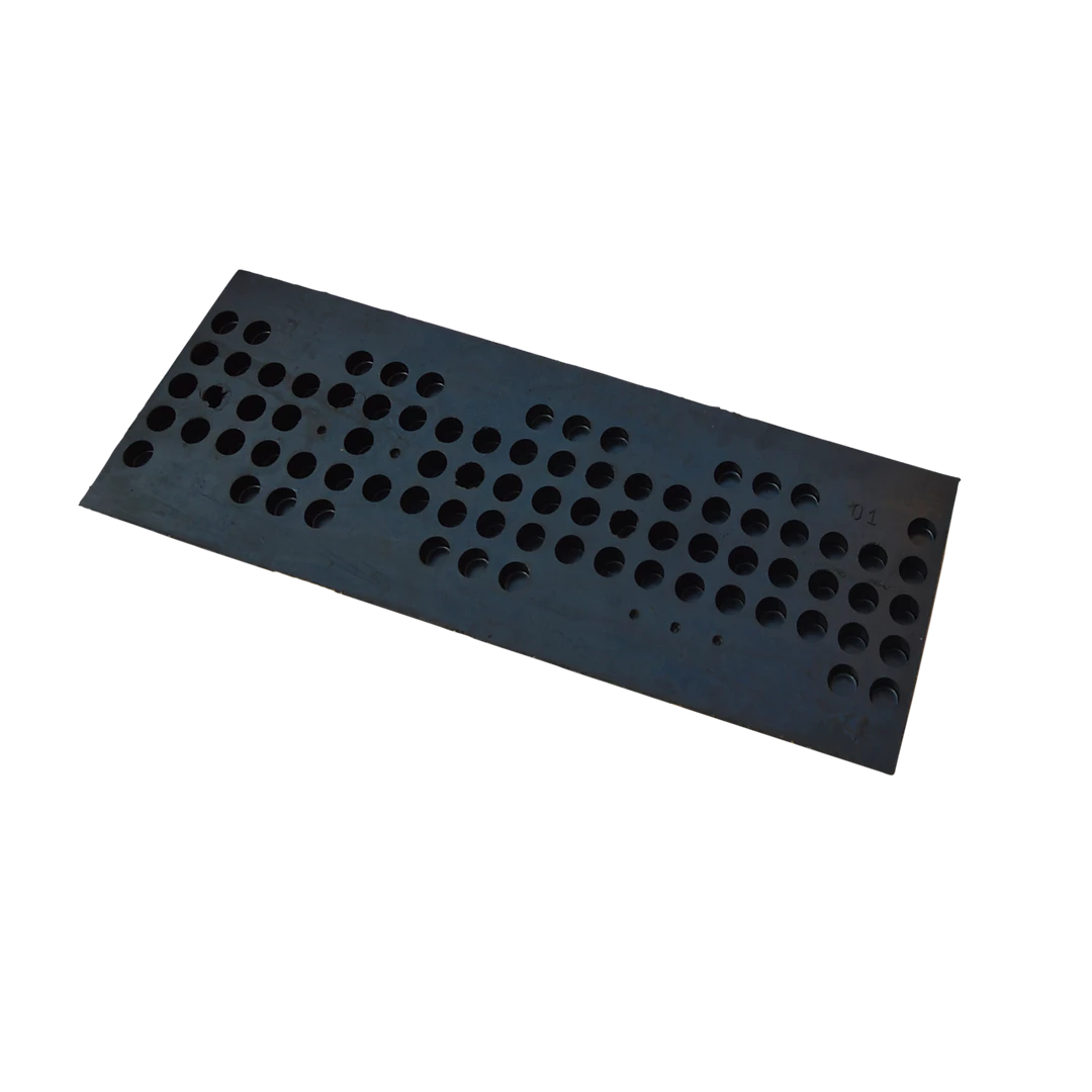 Randy & Travis Machinery Pair Of 1m Long 60T Load Rubber Speed Bump Hump Modular Speed Humps Road Hump