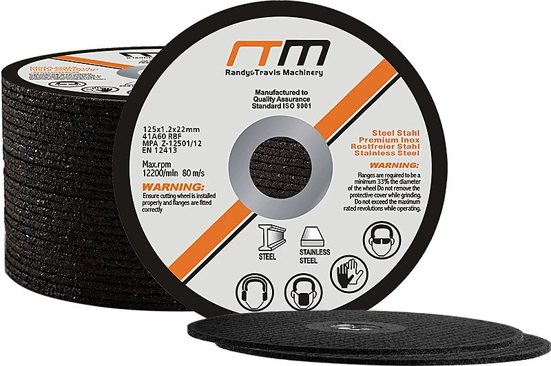 Randy & Travis Machinery Outdoor & Leisure 125mm 5" Cutting Disc Wheel For Angle Grinder X100